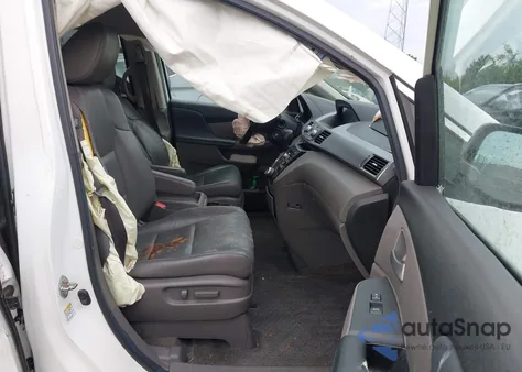 2013 Honda Odyssey Ex-L из США, поврежденный, VIN 5FNRL5H62DB048983